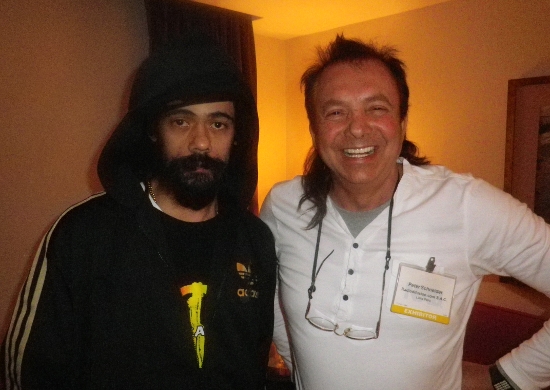 Ky Mani Marley with Pete